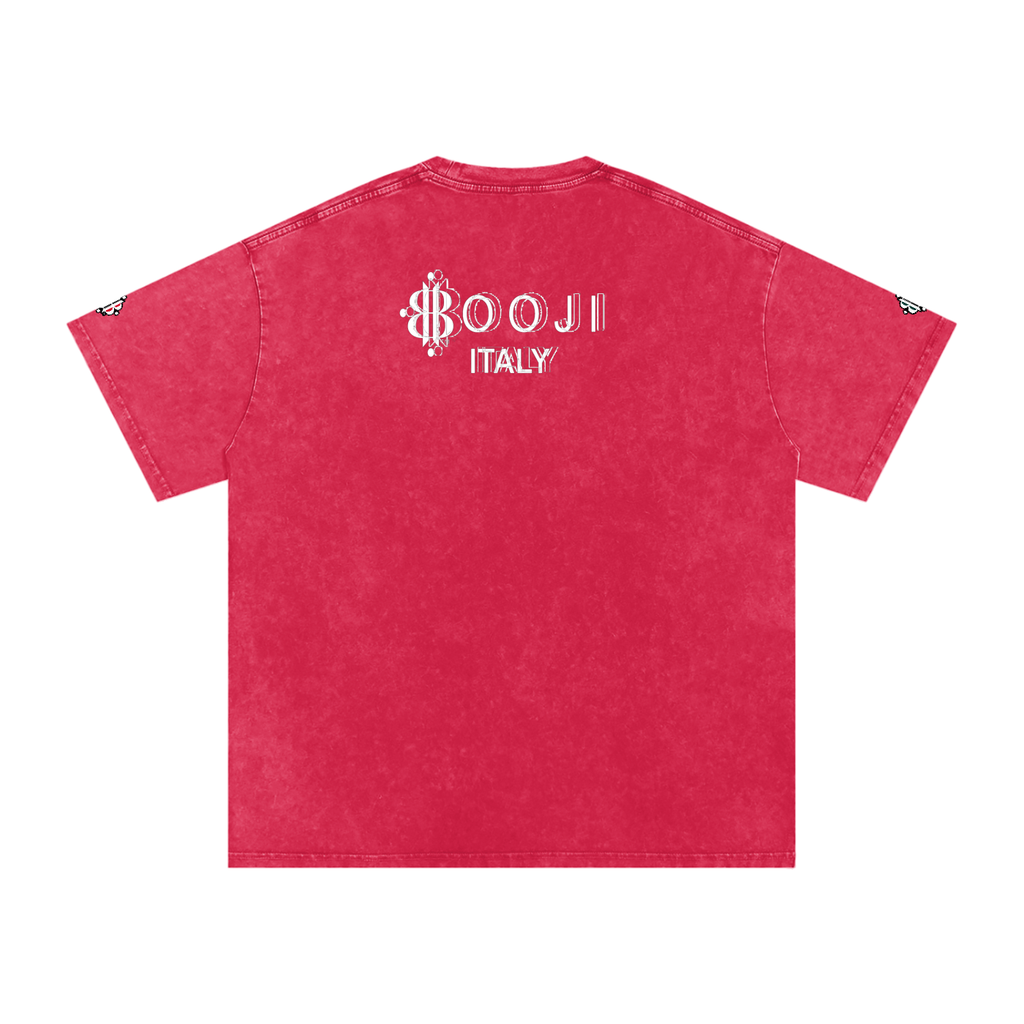 BOOJI ITALY BE A WAVE BEHAVE SNOW WASHED T-SHIRT