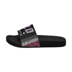 BOOJI ITALY WILD INFLUENCE COLLECTION WOMEN'S BLACK SOLE SLIDES
