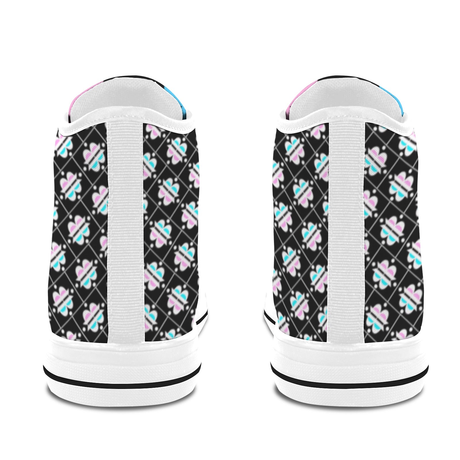 BOOJI ITALY 4-EVER $ LOGO INVERTED PATTERN HI-TOP MENS SNEAKS