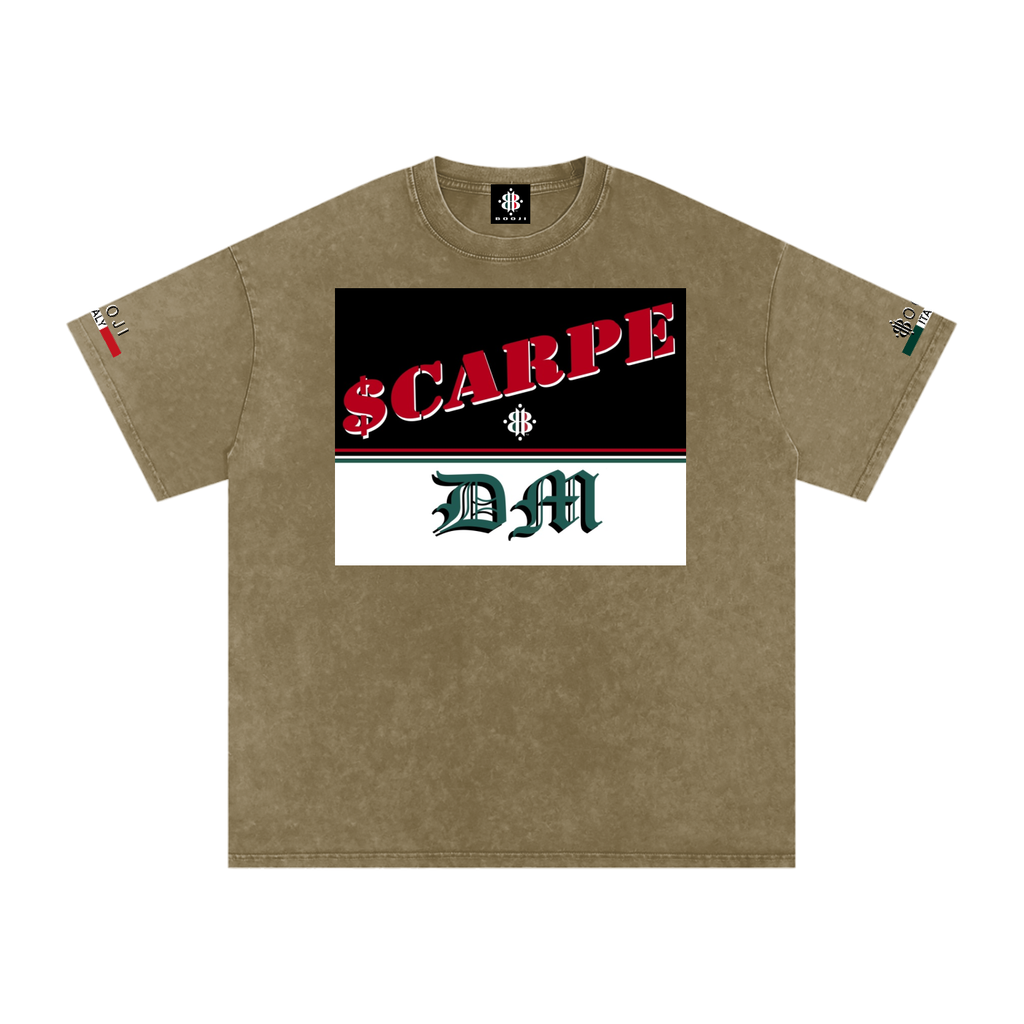 BOOJI ITALY SCARPE DM COLLECTION SNOW WASHED T-SHIRT