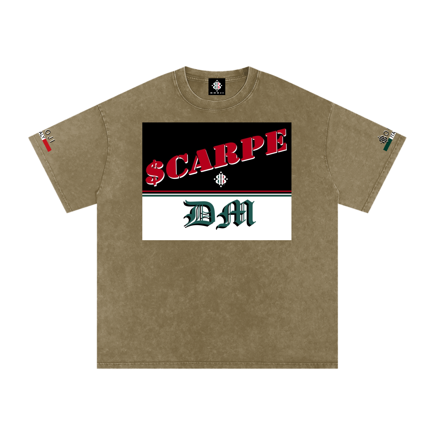 BOOJI ITALY SCARPE DM COLLECTION SNOW WASHED T-SHIRT