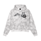 BOOJI ITALY 4 EVER $ LOGO STARS FLEECE ZIP-UP HOODIE