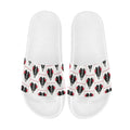 BOOJI ITALY DXXD IN LOVE COLLECTION WOMEN'S WHITE SOLE SLIDES