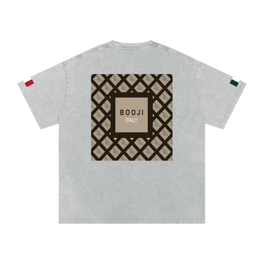 BOOJI ITALY GRAIL'S COLLECTION SNOW WASHED T-SHIRT