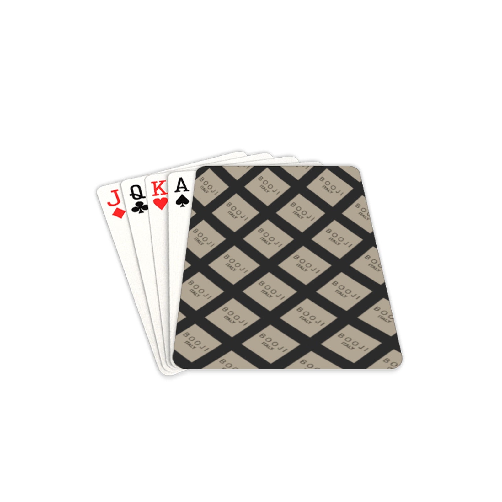 BOOJI ITALY "GRAIL'S COLLECTION PATTERN" CARD DECK 2.5"x3.5"