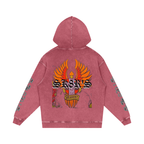 BOOJI ITALY SK8R'S COLLECTION SNOW WASHED HOODIE
