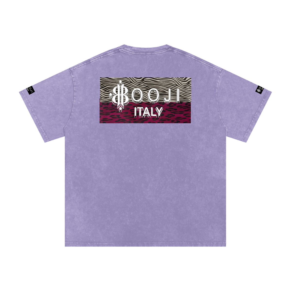 BOOJI ITALY WILD INFLUENCE COLLECTION SNOW WASHED T-SHIRT