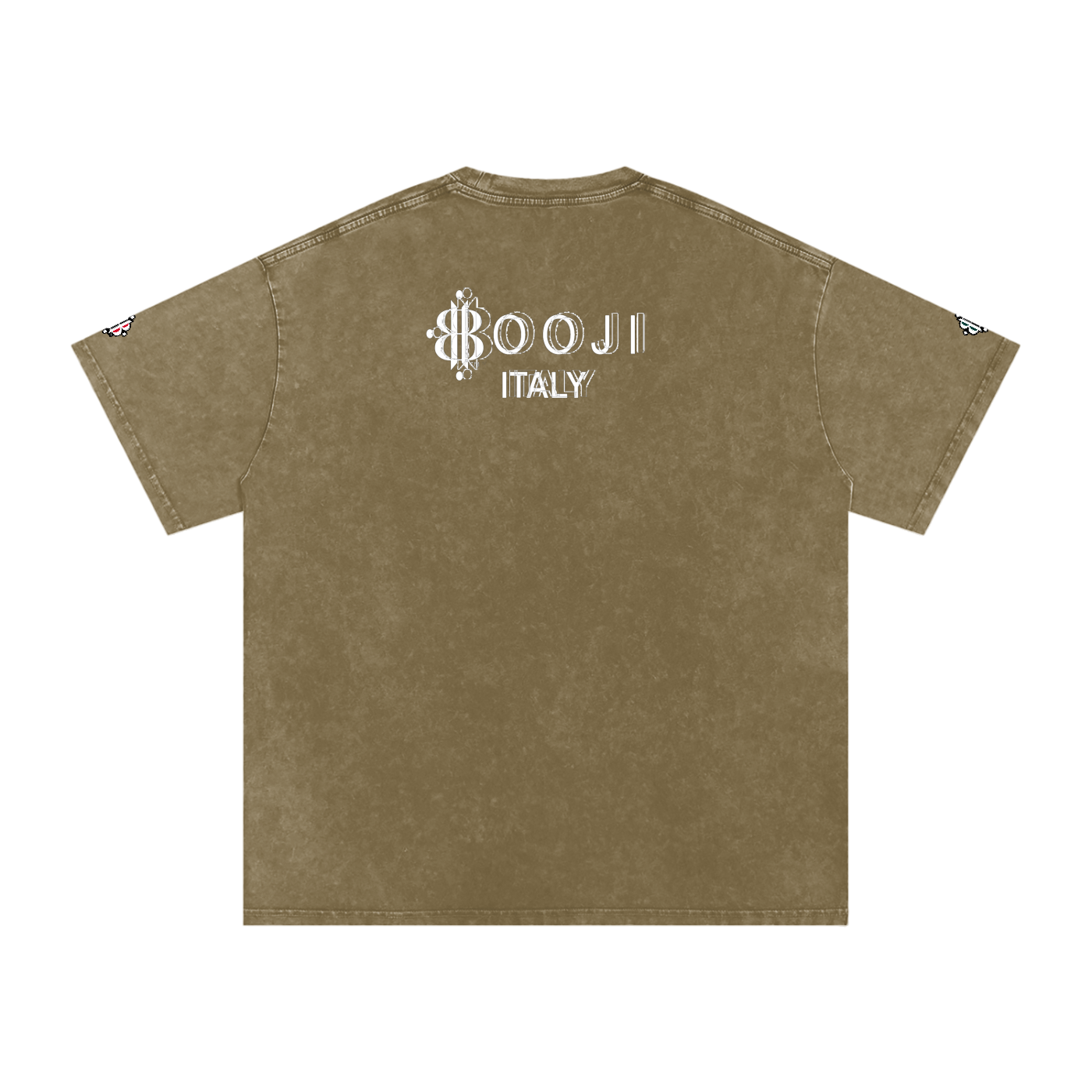 BOOJI ITALY BE A WAVE BEHAVE SNOW WASHED T-SHIRT