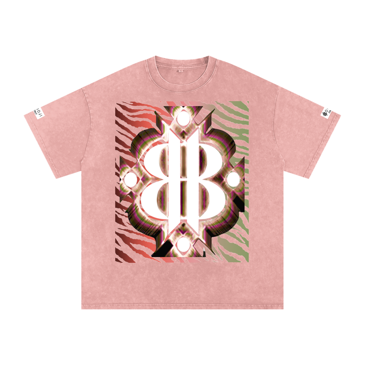BOOJI ITALY WILD INFLUENCE KNIFE SNOW WASHED T-SHIRT