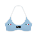 BOOJI ITALY 4 EVER $ LOGO WOMEN'S HALTER YOGA SPORTS BRA