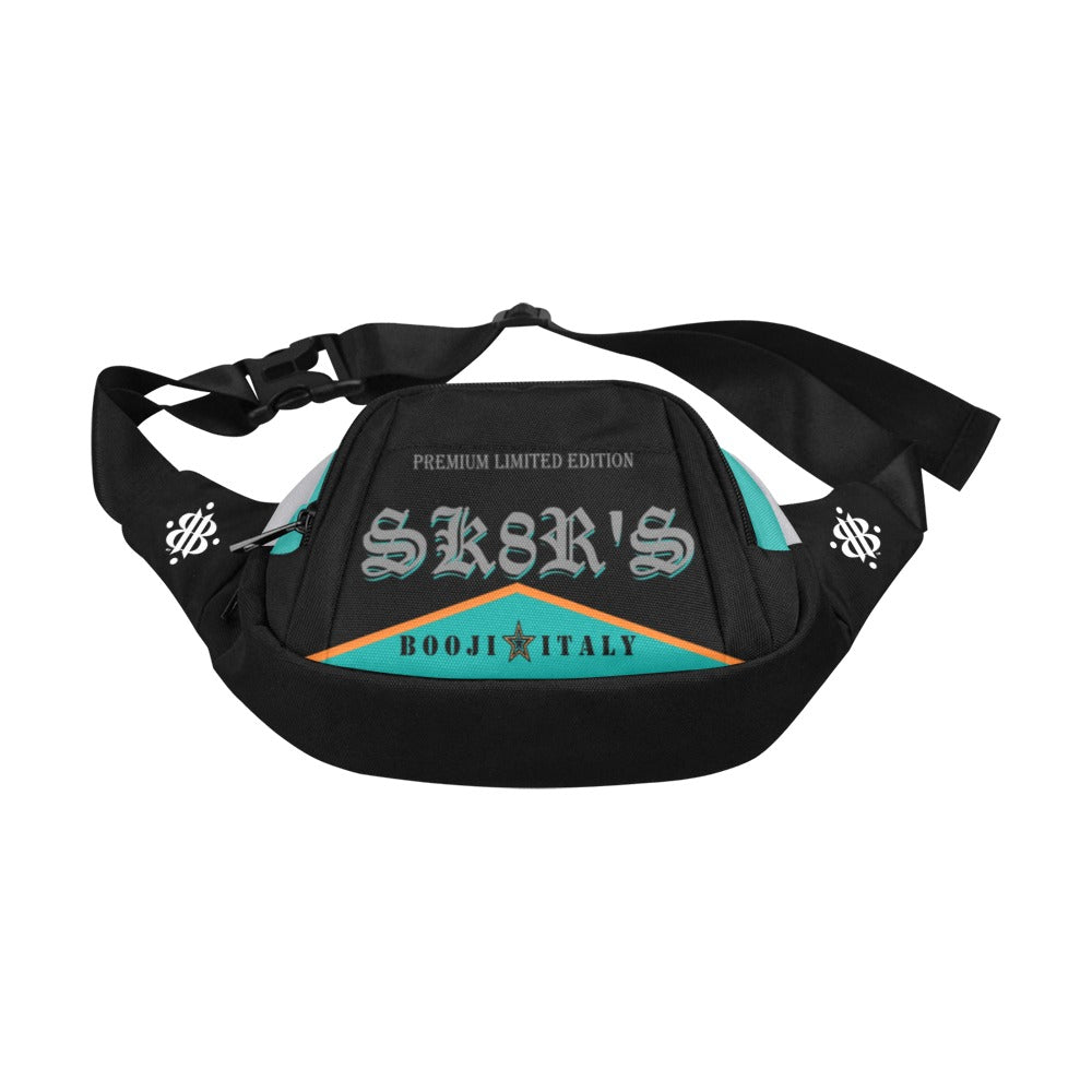 BOOJI ITALY SK8R'S COLLECTION CANVAS WAIST BAG