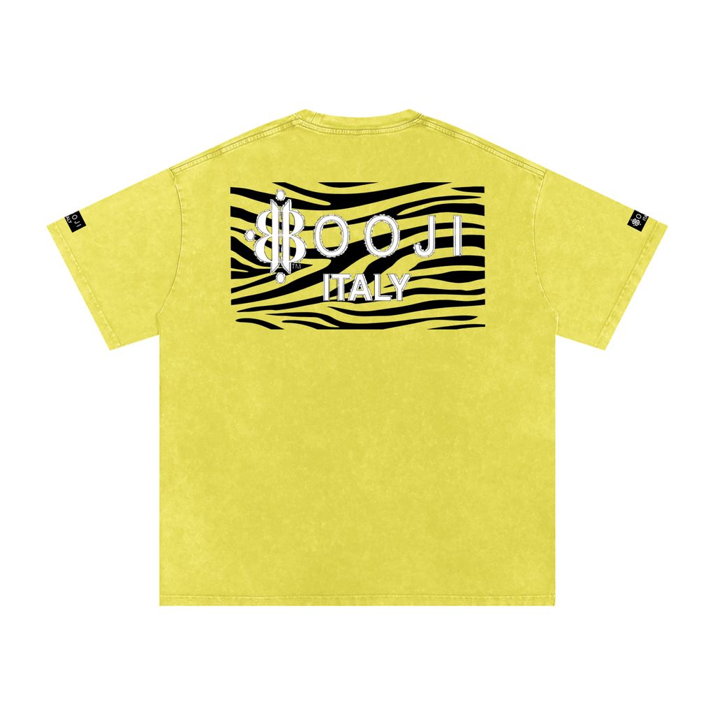 BOOJI ITALY "WILD INFLUENCE" SNOW WASHED T-SHIRT