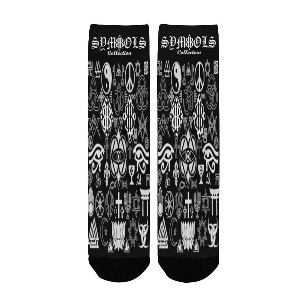 BOOJI ITALY SYMBOLS COLLECTION WOMEN'S CREW SOCKS