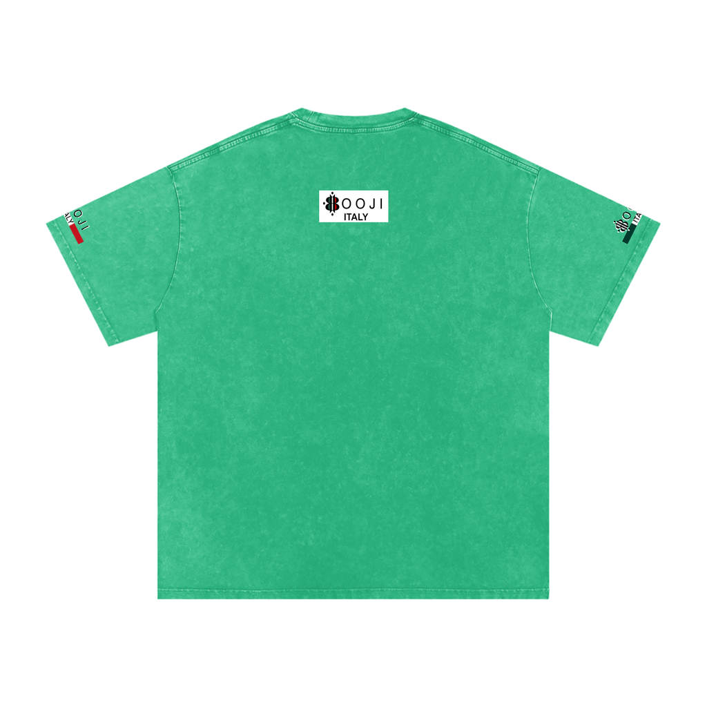 BOOJI ITALY SCARPE DM COLLECTION SNOW WASHED COTTON T-SHIRT