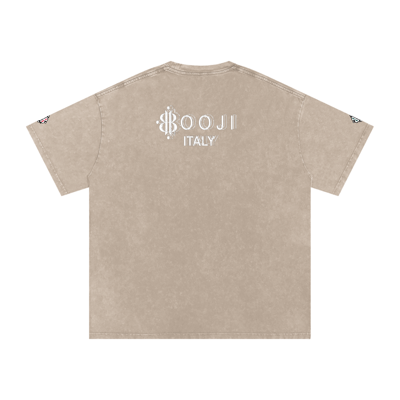 BOOJI ITALY BE A WAVE BEHAVE SNOW WASHED T-SHIRT