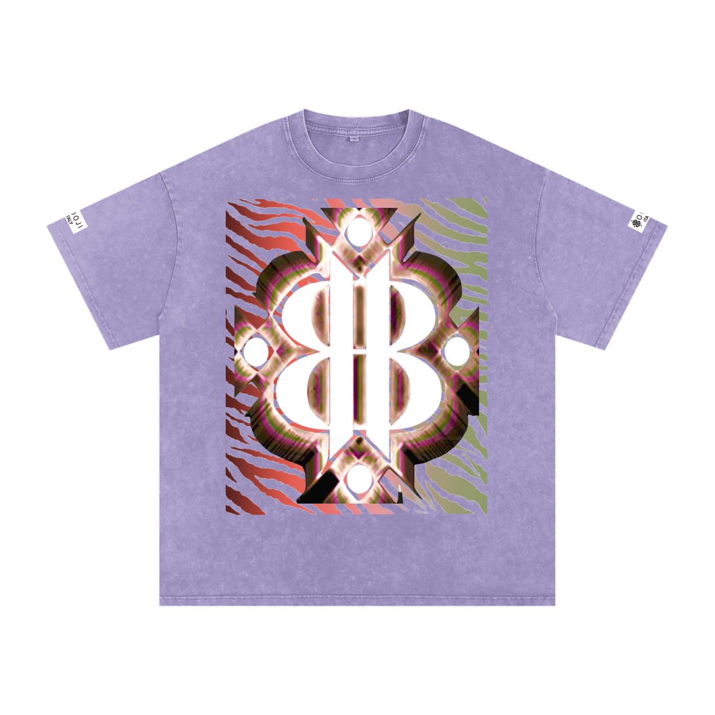 BOOJI ITALY WILD INFLUENCE KNIFE SNOW WASHED T-SHIRT