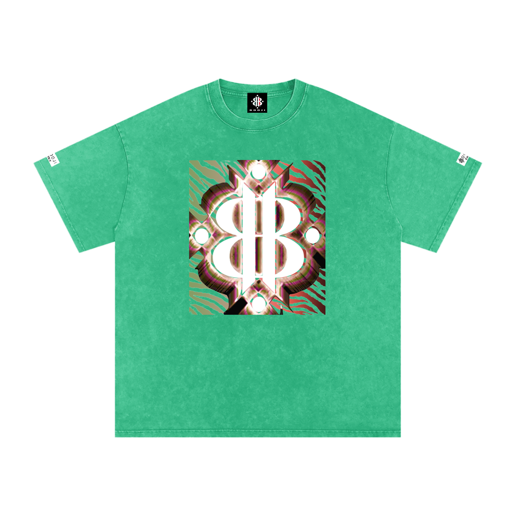 BOOI ITALY WILD INFLUENCE KNIFED SNOW WASHED T-SHIRT