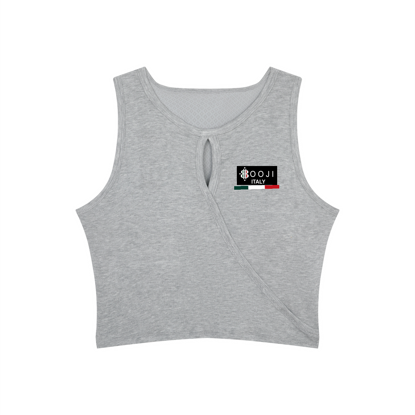 BOOJI ITALY 4 EVER $ LOGO WOMEN'S YOGA TANK TOP