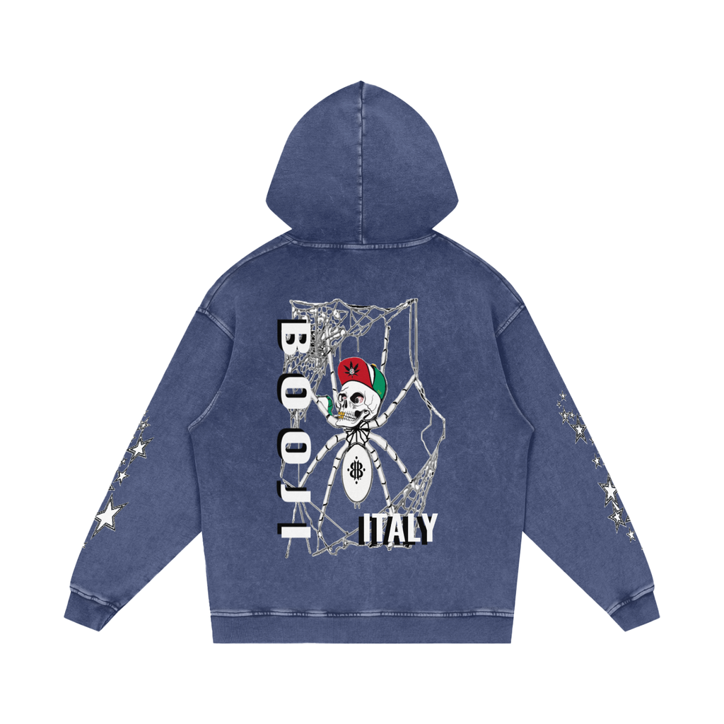 BOOJI ITALY MOLLYHOOD COLLECTION SNOW WASHED T-SHIRT