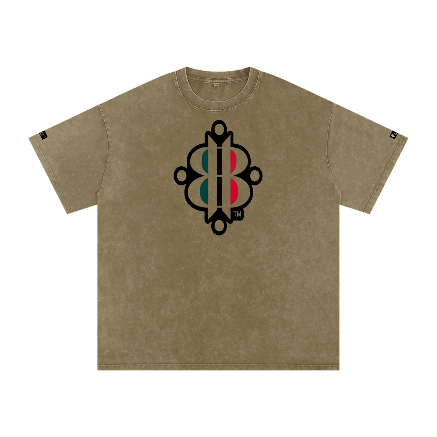 BOOJI ITALY "FLY DENIM MFR." SNOW WASHED T-SHIRT