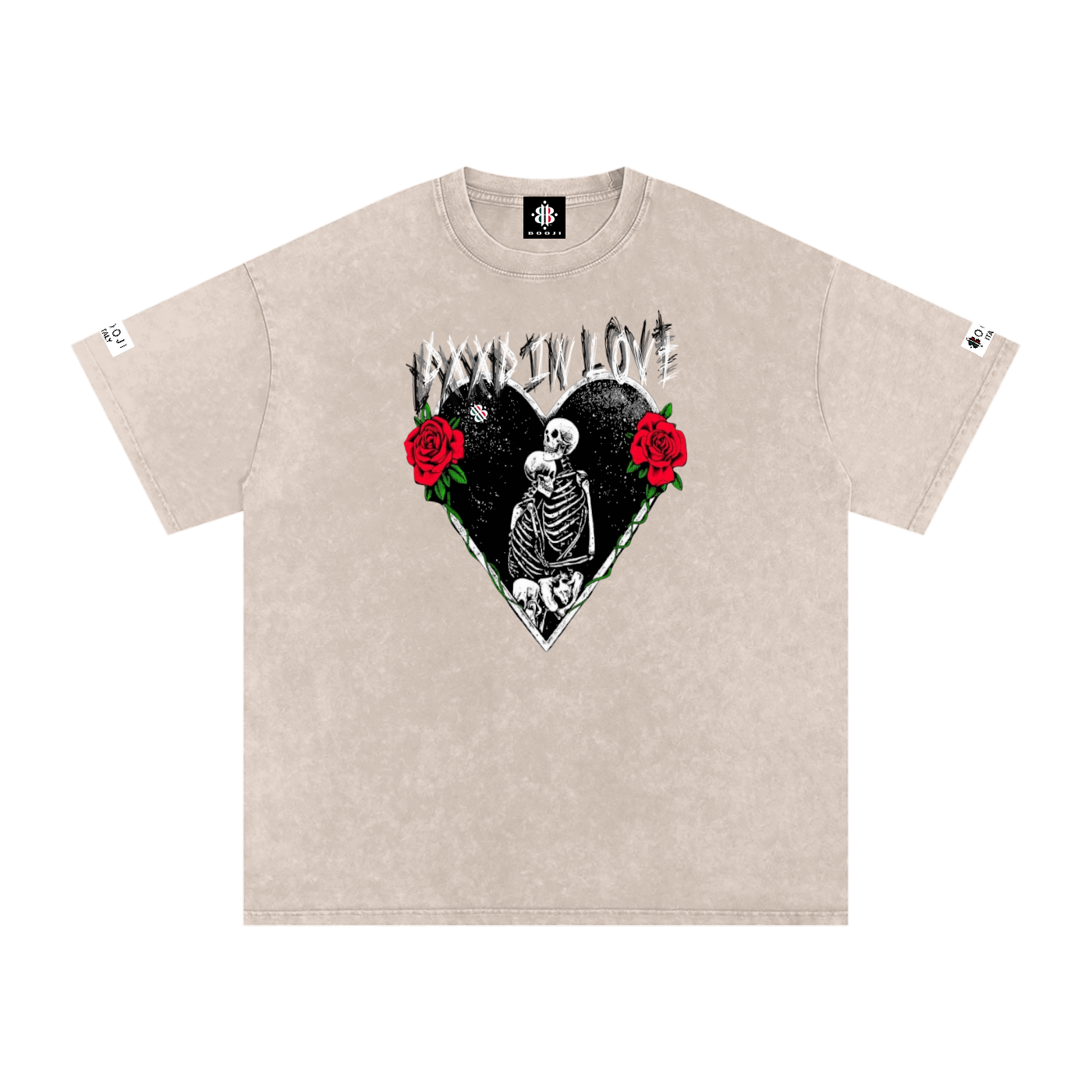 BOOJI ITALY DXXD IN LOVE SNOW WASHED T-SHIRT