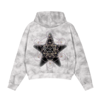 BOOJI ITALY 4 EVER $ LOGO STARS FLEECE ZIP-UP HOODIE