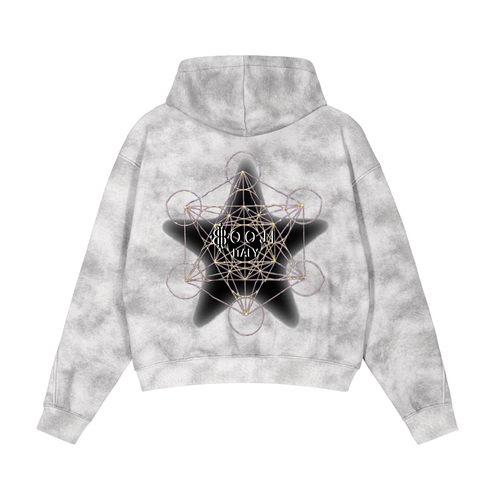 BOOJI ITALY 4 EVER $ LOGO STARS FLEECE ZIP-UP HOODIE