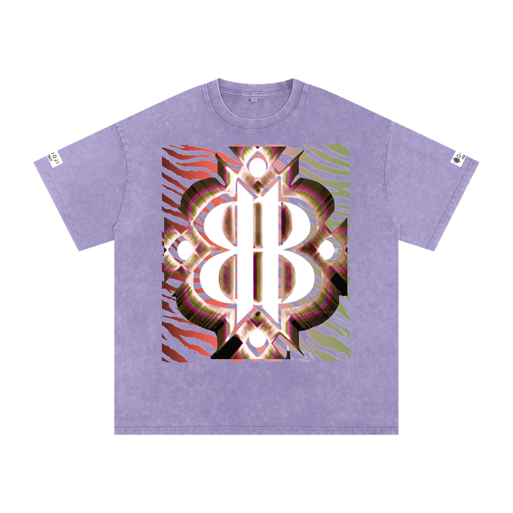 BOOJI ITALY "WILD INFLUENCE" LINE SNOW WASHED T-SHIRT
