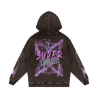 BOOJI ITALY SUPER POSITION COLLECTION SNOW WASHED COTTON HOODIE
