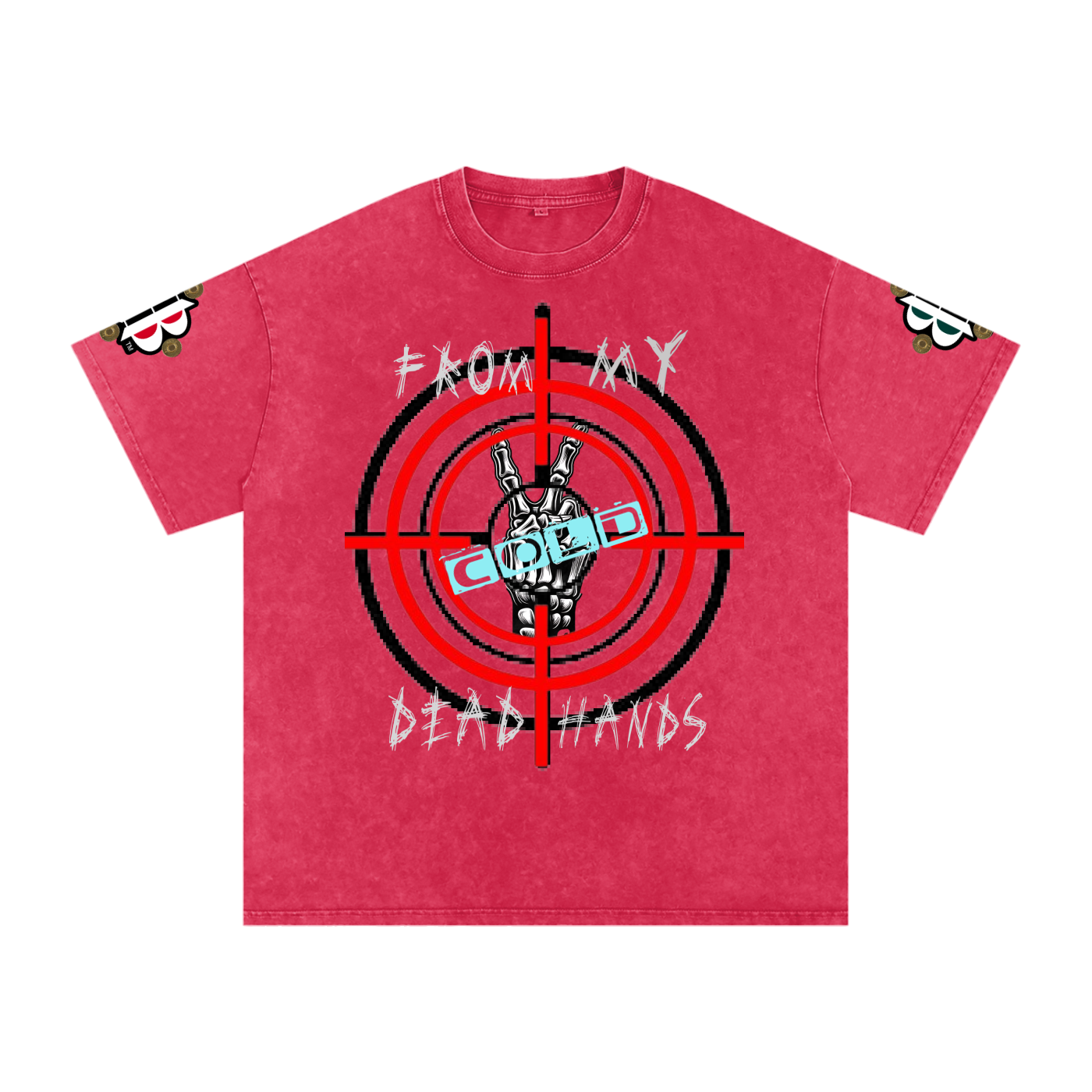 BOOJI ITALY "CLICK BANG COLLECTION" SNOW WASHED T-SHIRT