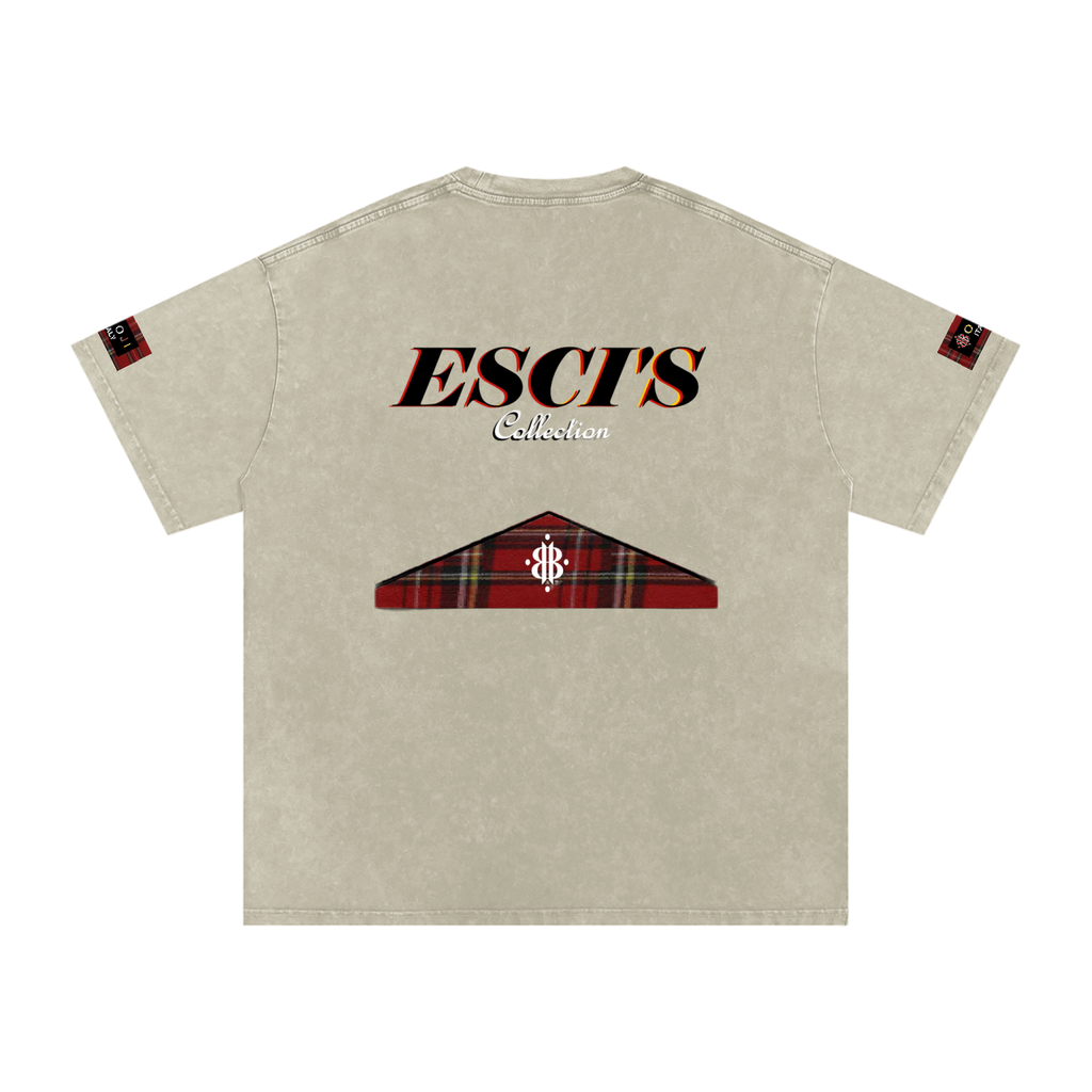 BOOJI ITALY ESCI'S COLLECTION SNOW WASHED T-SHIRT