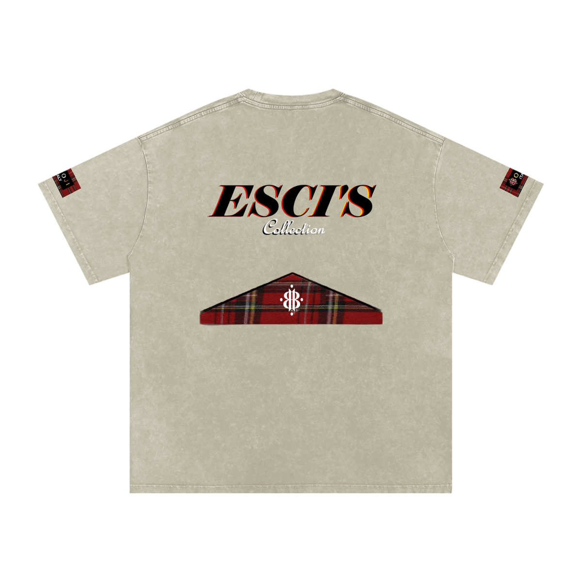 BOOJI ITALY ESCI'S COLLECTION SNOW WASHED T-SHIRT