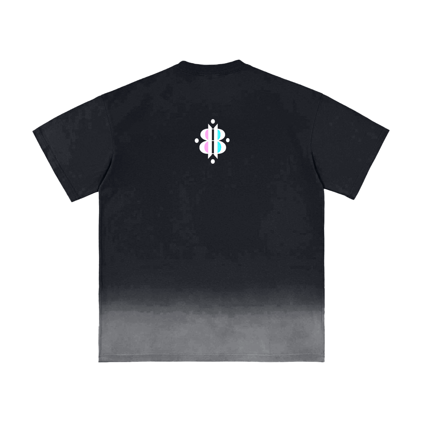 BOOJI ITALY INVERTED ITALIAN FLAG 4 EVER $ LOGO SUNFADED T-SHIRT