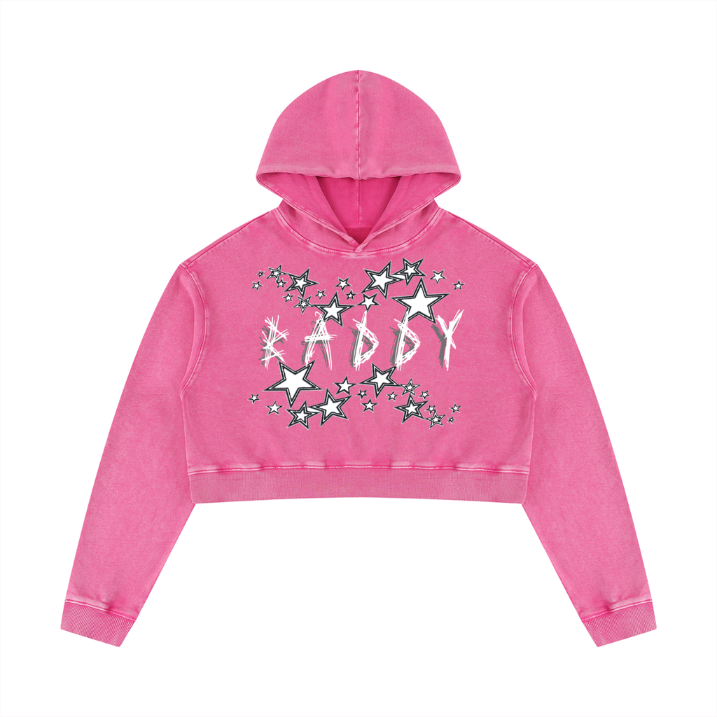 BOOJI ITALY BADDY COLLECTION MATCHING 2 PIECE SWEATSUIT WOMEN'S CROP HOODIE