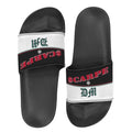 BOOJI ITALY SCARPE DM COLLECTION WOMEN'S BLACK SOLE SLIDES