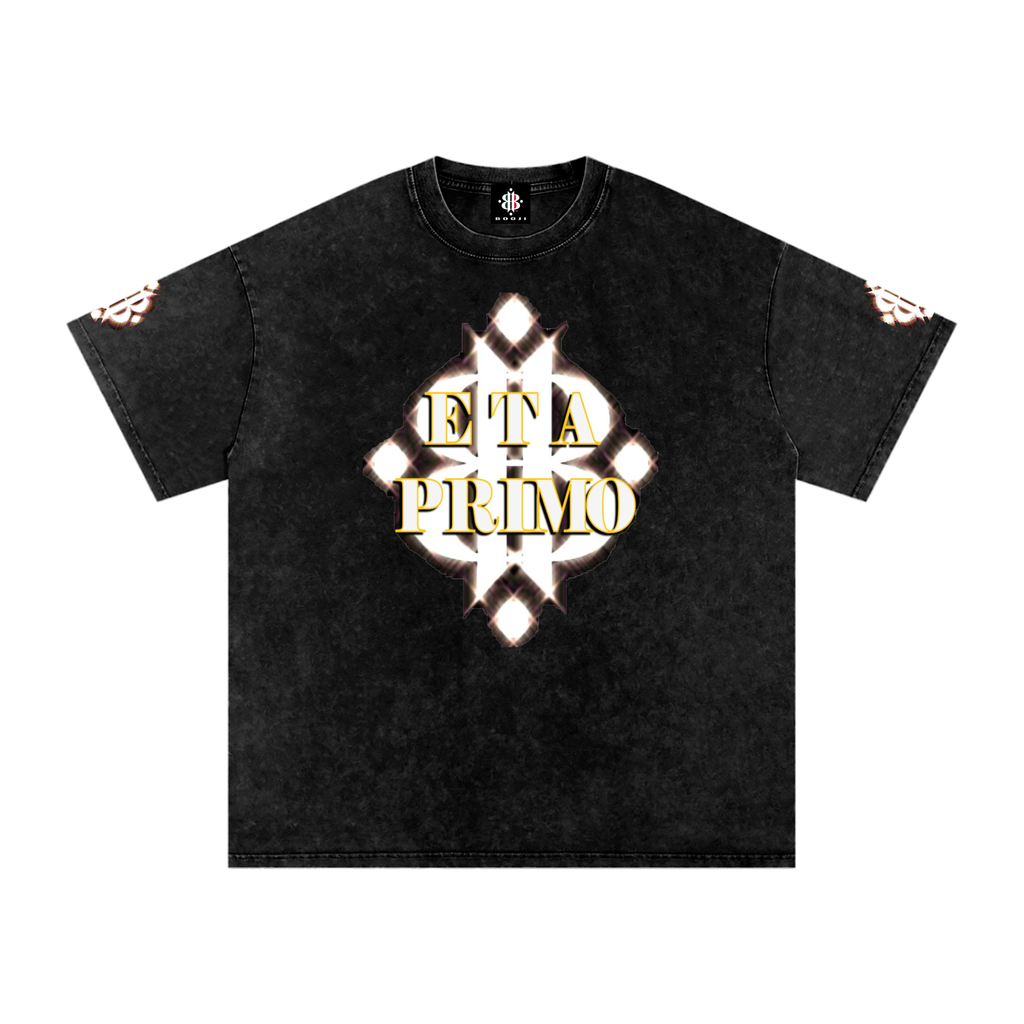 BOOJI ITALY ETA PRIMO COLLECTION SNOW WASHED T-SHIRT