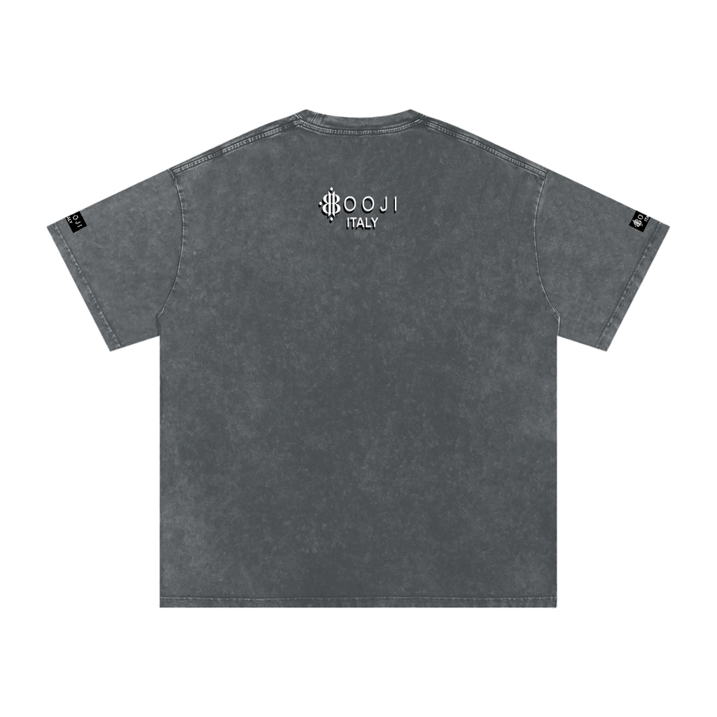 BOOJI ITALY RICH SINNERS SNOW WASHED T-SHIRT