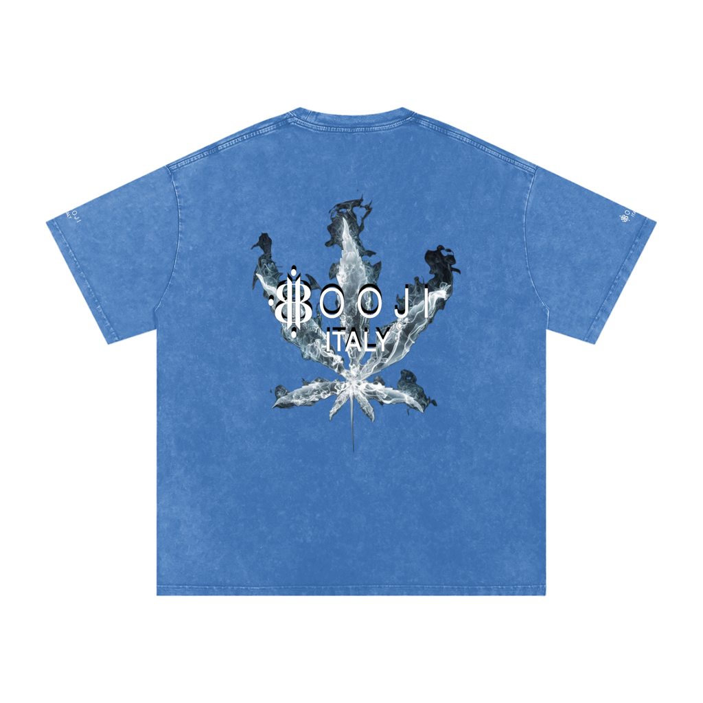 BOOJI ITALY SMOKES COLLECTION SNOW WASHED T-SHIRT
