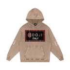 BOOJI ITALY ESCI'S COLLECTION  SNOW WASHED HOODIE