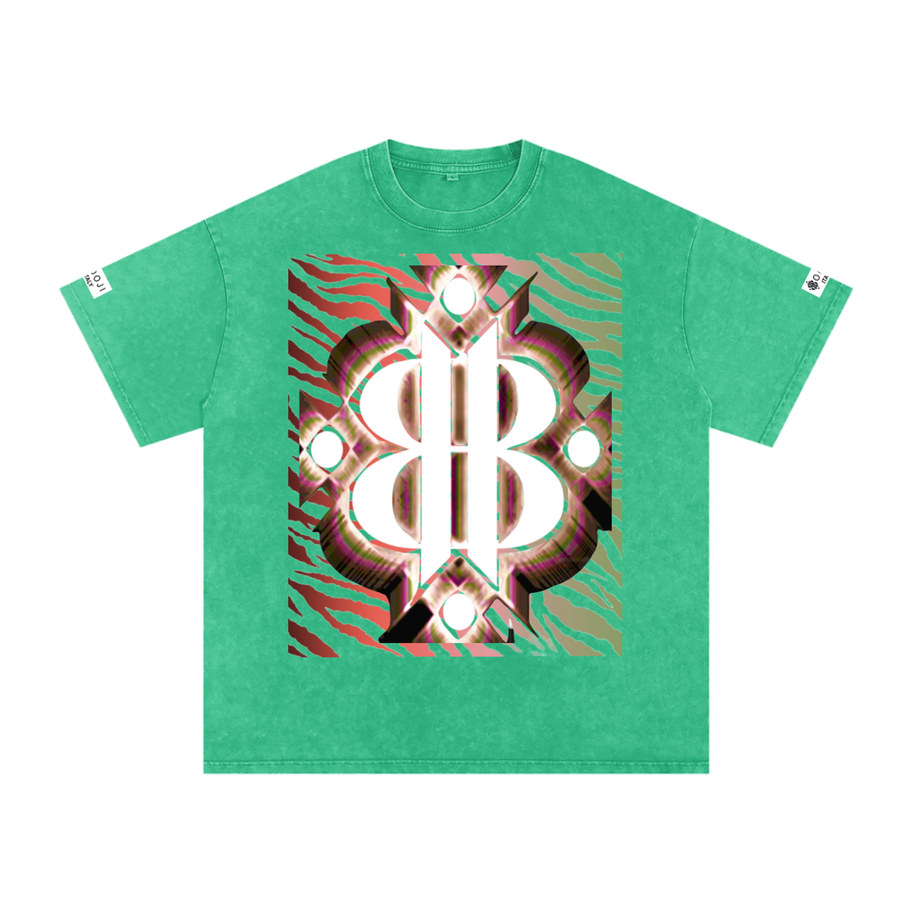 BOOJI ITALY WILD INFLUENCE KNIFE SNOW WASHED T-SHIRT