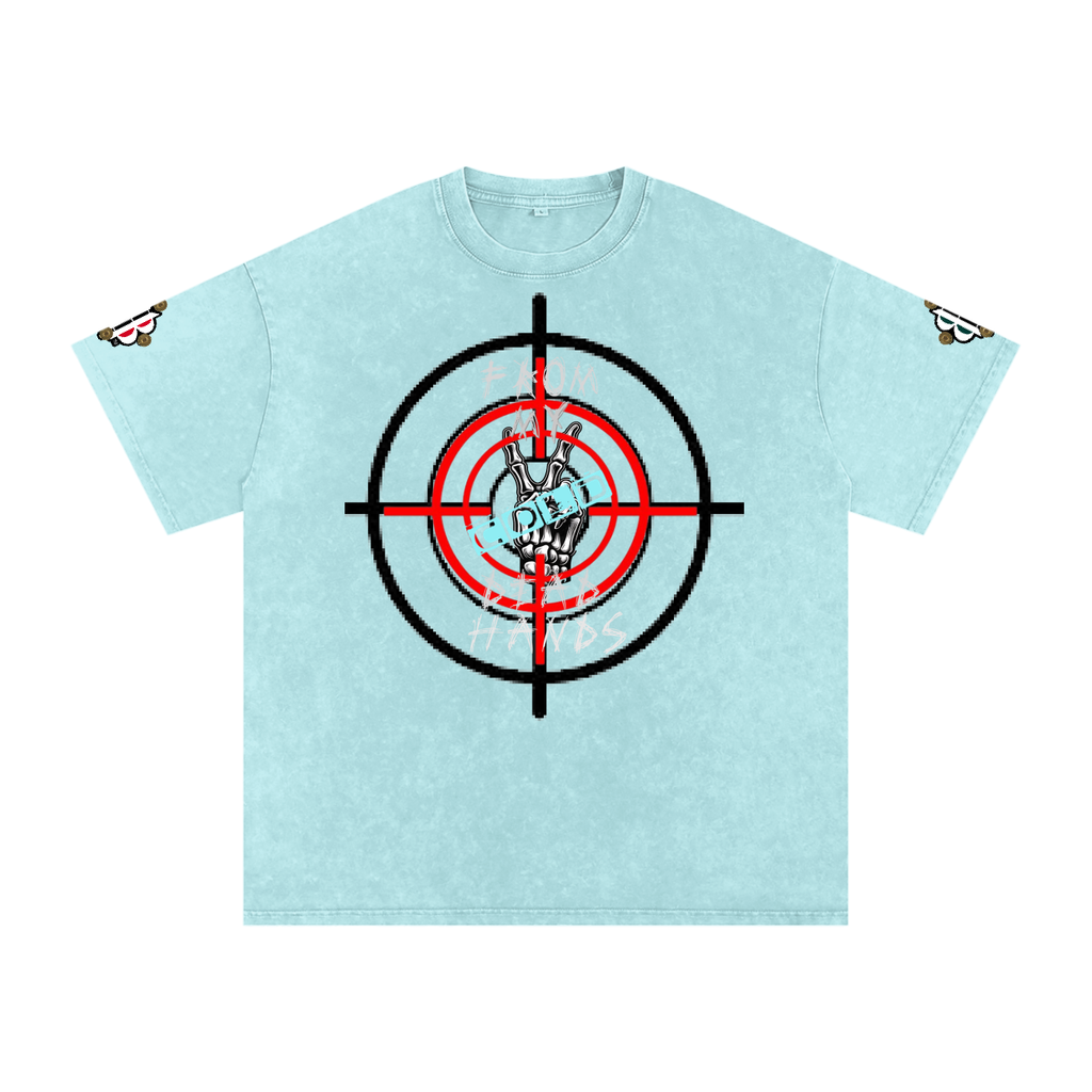 BOOJI ITALY CLICK BANG COLLECTION MENS SNOW WASHED T-SHIRT
