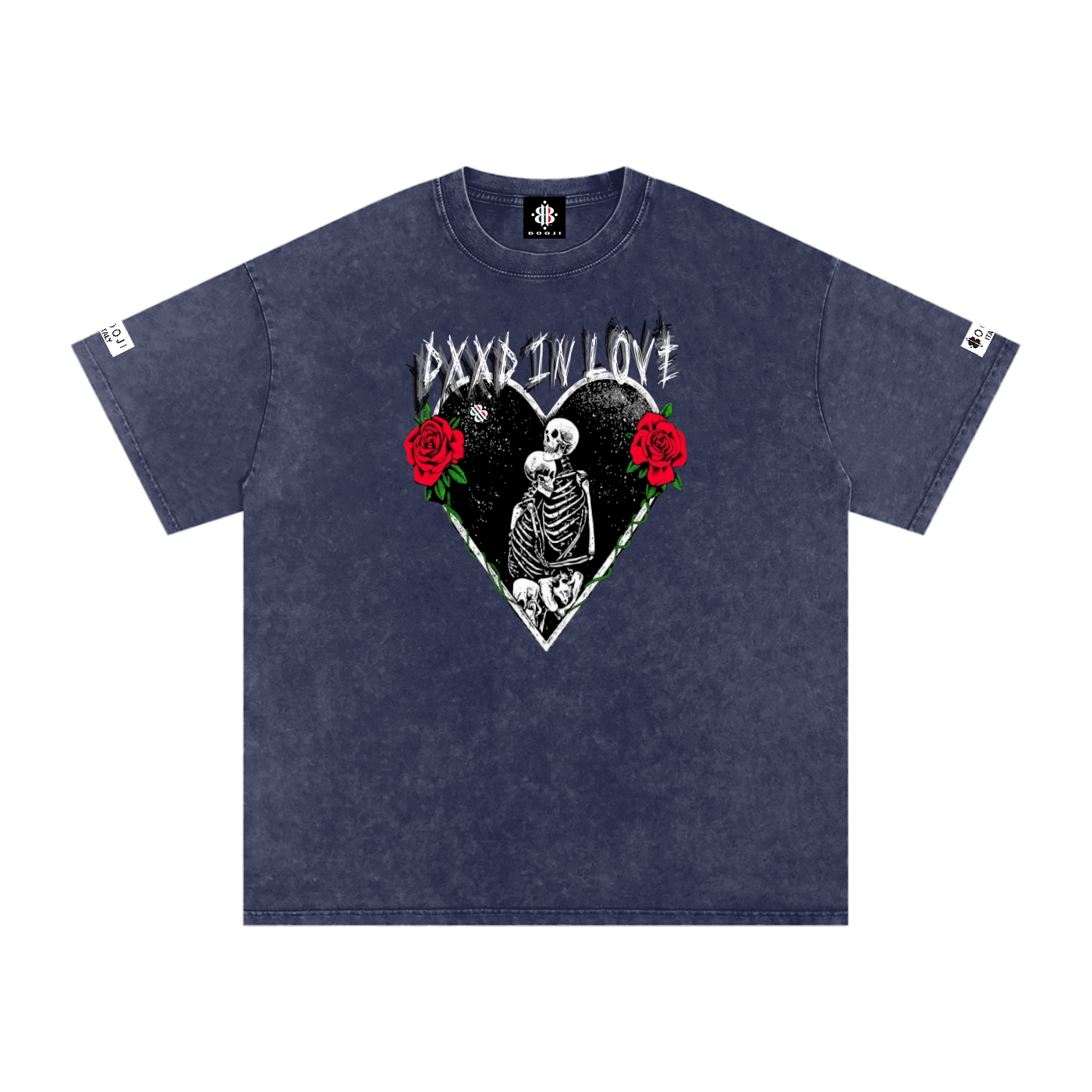 BOOJI ITALY DXXD IN LOVE SNOW WASHED T-SHIRT