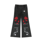 BOOJI ITALY BADDY COLLECTION MATCHING 2 PIECE SWEATSUIT FLARED LEG  SWEATPANTS