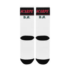 BOOJI ITALY SCARPE DM COLLECTION WOMEN'S WHITE CREW SOCKS