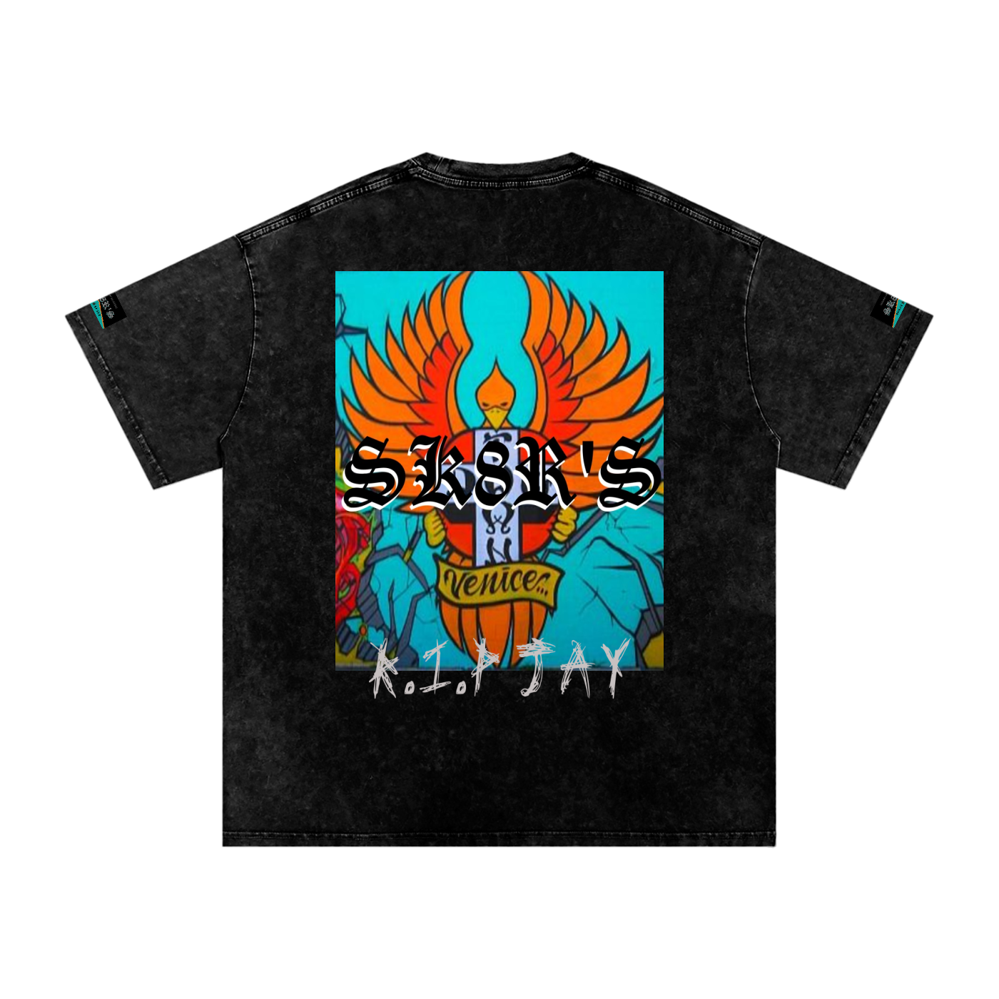 BOOJI ITALY SK8R'S COLLECTION SNOW WASHED T-SHIRT