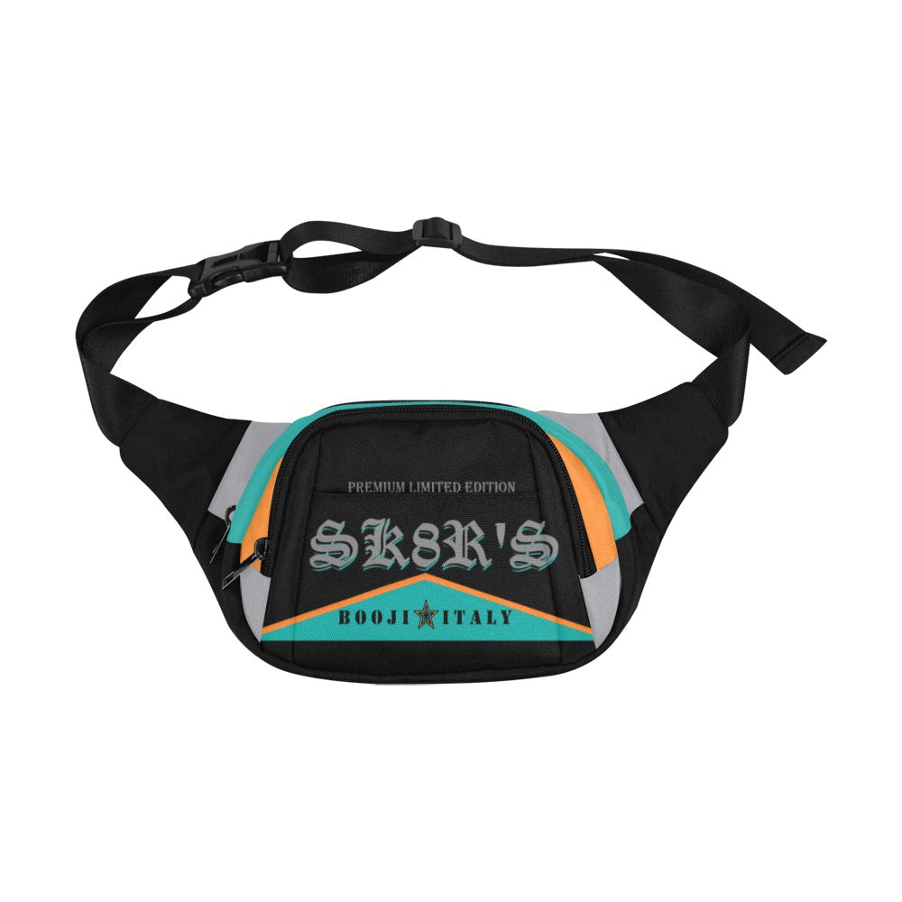 BOOJI ITALY SK8R'S COLLECTION CANVAS WAIST BAG