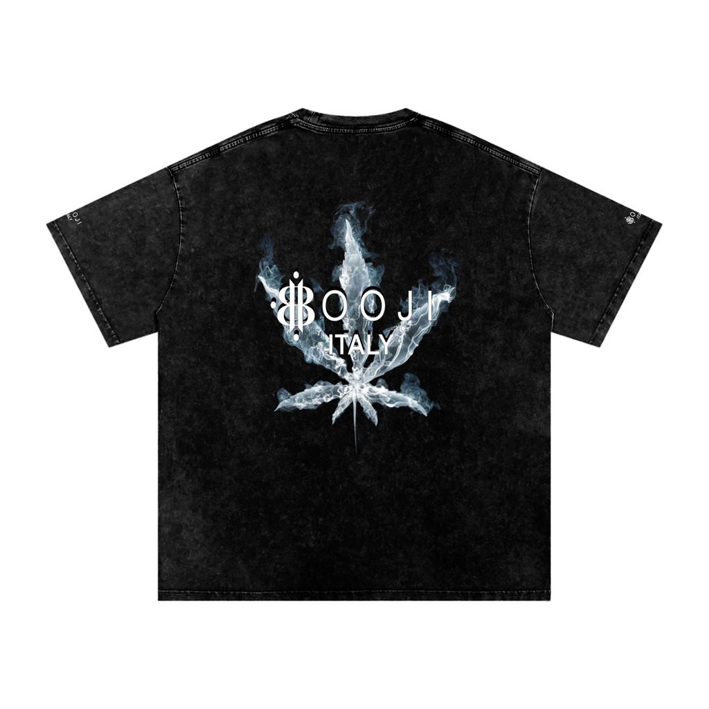 BOOJI ITALY SMOKES COLLECTION SNOW WASHED T-SHIRT