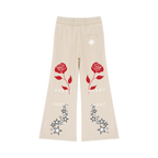 BOOJI ITALY BADDY COLLECTION MATCHING 2 PIECE SWEATSUIT FLARED LEG  SWEATPANTS