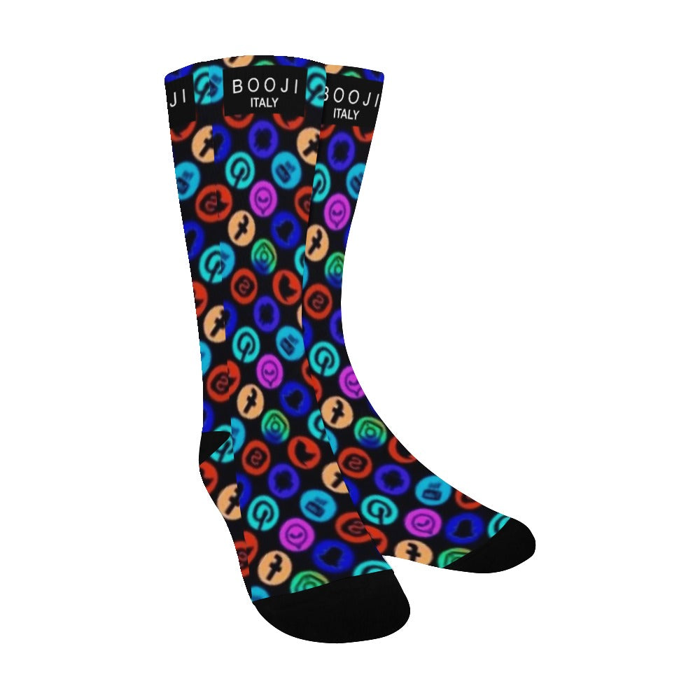 LOGOS INVERT MENS SOCKS Men's Custom Socks