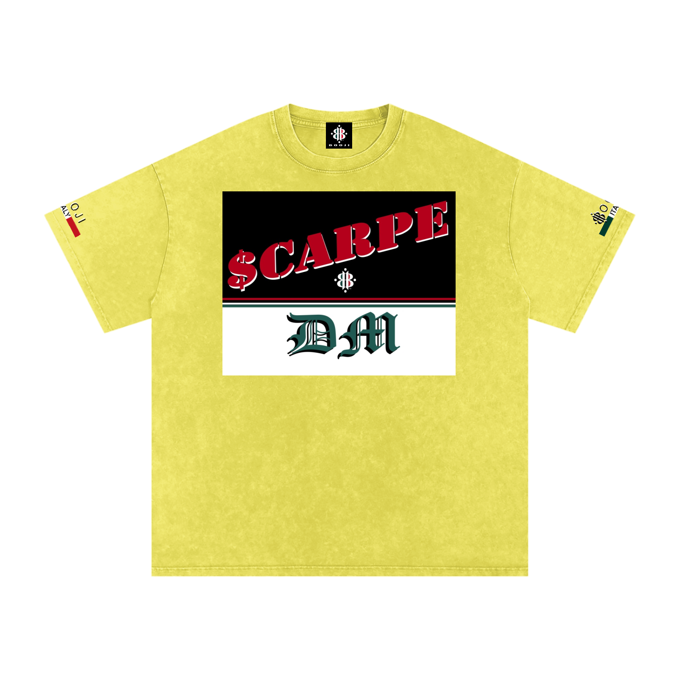 BOOJI ITALY SCARPE DM COLLECTION SNOW WASHED T-SHIRT